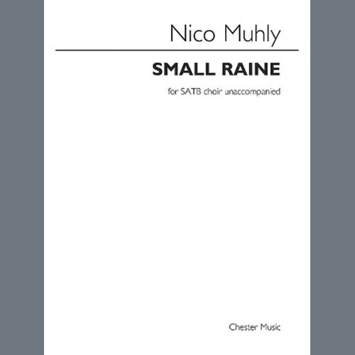 Nico Muhly Download Printable PDF Score Easily Download Nico Muhly Printable PDF piano music notes, guitar tabs for SATB Choir. Transpose or transcribe this score in no time - Learn how to play song progression.