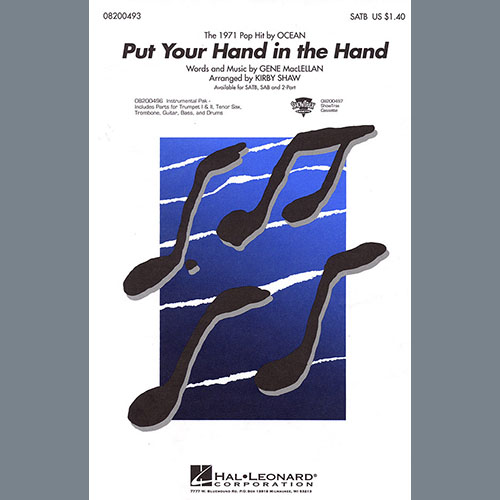 Put Your Hand In The Hand (arr. Kirby Shaw) cover image