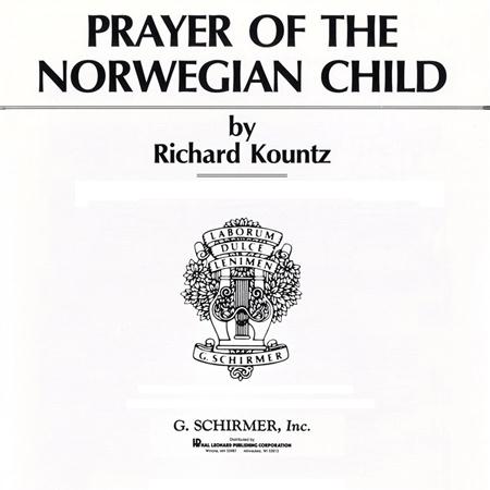 Prayer Of The Norwegian Child cover image