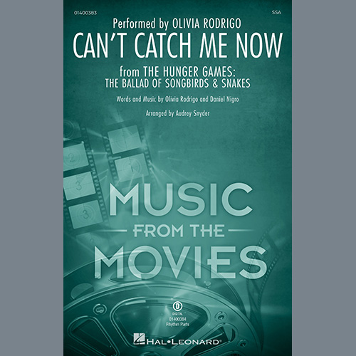 Can't Catch Me Now (from The Hunger Games: The Ballad Of Songbirds & Snakes) (arr. Audrey Snyder) cover image