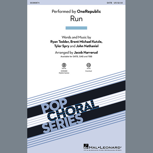 OneRepublic Download Printable PDF Score Easily Download OneRepublic Printable PDF piano music notes, guitar tabs for SATB Choir. Transpose or transcribe this score in no time - Learn how to play song progression.