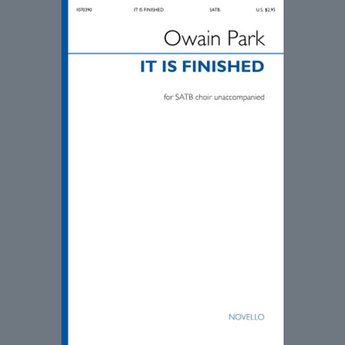 Easily Download Owain Park Printable PDF piano music notes, guitar tabs for SATB Choir. Transpose or transcribe this score in no time - Learn how to play song progression.