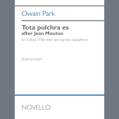 Tota pulchra es (after Jean Mouton) cover image