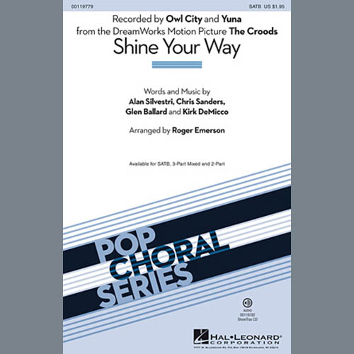 Easily Download Owl City Printable PDF piano music notes, guitar tabs for 3-Part Mixed Choir. Transpose or transcribe this score in no time - Learn how to play song progression.