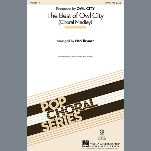 Easily Download Owl City Printable PDF piano music notes, guitar tabs for 2-Part Choir. Transpose or transcribe this score in no time - Learn how to play song progression.