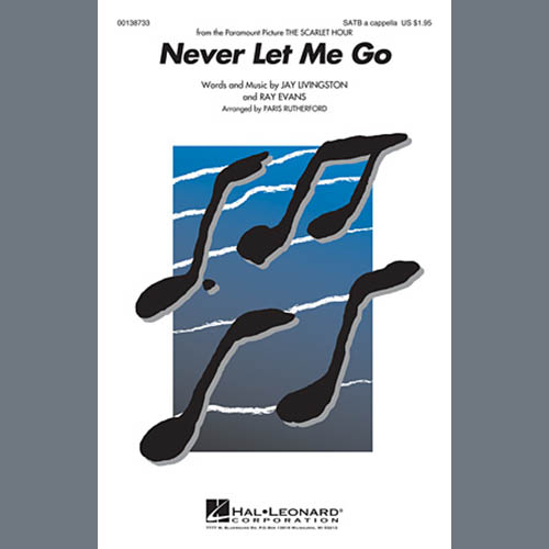 Never Let Me Go (arr. Paris Rutherford) cover image