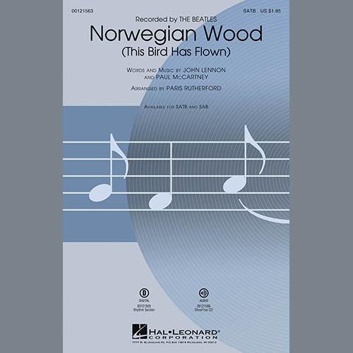 Norwegian Wood (This Bird Has Flown) (arr. Paris Rutherford) cover image