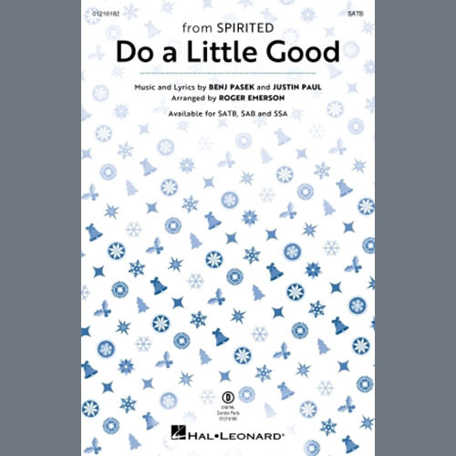 Do A Little Good (from Spirited) (arr. Roger Emerson) cover image