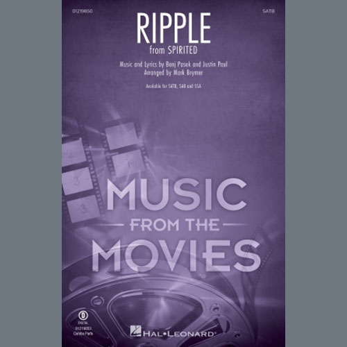 Pasek & Paul Ripple (Cut Song from Spirited) (arr. Mark Brymer) Profile Image