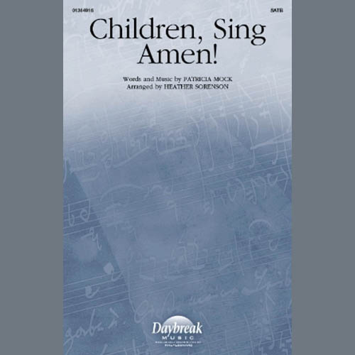 Easily Download Patricia Mock Printable PDF piano music notes, guitar tabs for SATB Choir. Transpose or transcribe this score in no time - Learn how to play song progression.