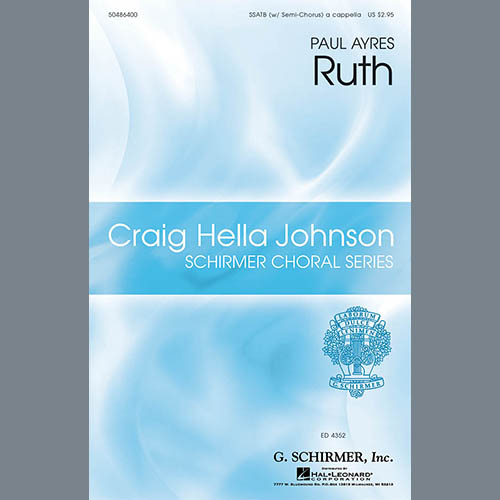 Paul Ayres Download Printable PDF Score Easily Download Paul Ayres Printable PDF piano music notes, guitar tabs for SSATB Choir. Transpose or transcribe this score in no time - Learn how to play song progression.