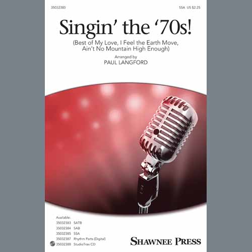 Singin' The 70's (arr. Paul Langford) cover image