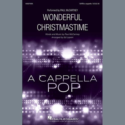 Wonderful Christmastime (arr. Ed Lojeski) cover image