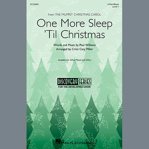 One More Sleep 'Til Christmas (from The Muppet Christmas Carol) (arr. Cristy Cary Miller) cover image