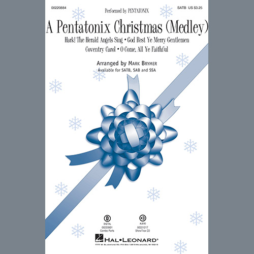 Easily Download Pentatonix Printable PDF piano music notes, guitar tabs for SAB Choir. Transpose or transcribe this score in no time - Learn how to play song progression.