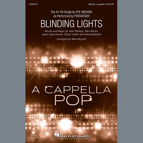 Blinding Lights (arr. Mark Brymer) cover image