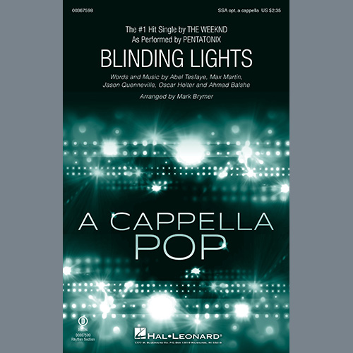 Pentatonix Blinding Lights (arr. Mark Brymer) Profile Image