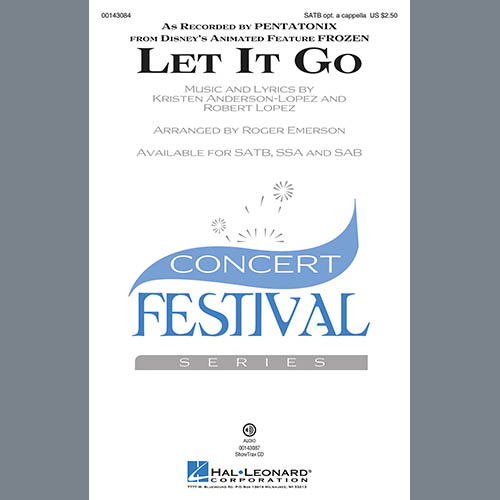 Let It Go (from Frozen) (arr. Roger Emerson) cover image