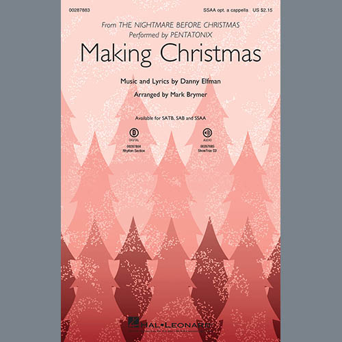 Making Christmas (from The Nightmare Before Christmas) (arr. Mark Brymer) cover image