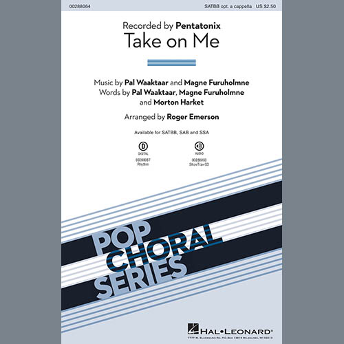 Take On Me (arr. Roger Emerson) cover image