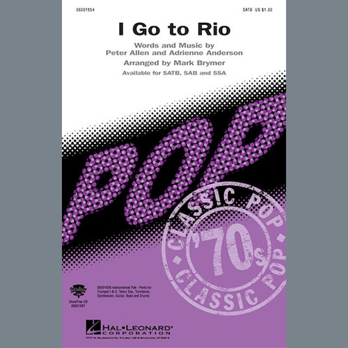 Easily Download Peter Allen & Adrienne Anderson Printable PDF piano music notes, guitar tabs for SAB Choir. Transpose or transcribe this score in no time - Learn how to play song progression.