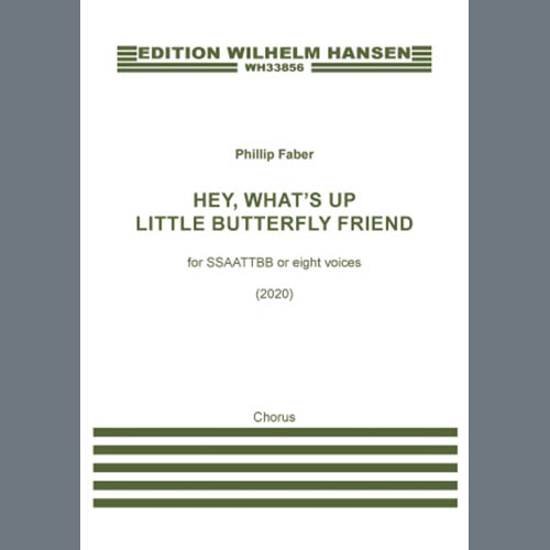Easily Download Phillip Faber Printable PDF piano music notes, guitar tabs for SSAATTBB Choir. Transpose or transcribe this score in no time - Learn how to play song progression.