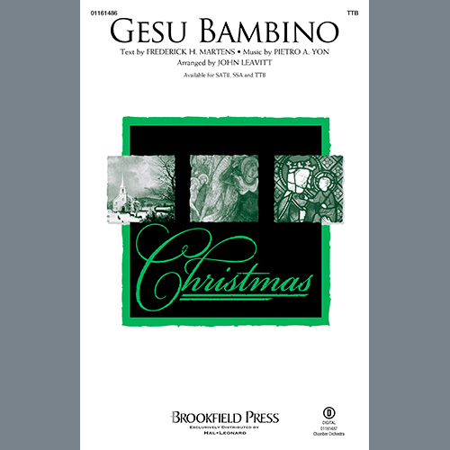 Gesú Bambino (arr. John Leavitt) cover image