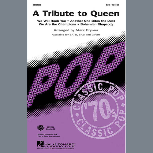 A Tribute To Queen (Medley) (arr. Mark Brymer) cover image