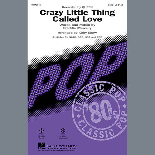 Crazy Little Thing Called Love (arr. Kirby Shaw) cover image