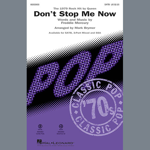 Don't Stop Me Now (arr. Mark Brymer) cover image