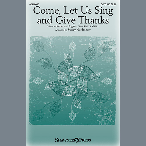 Come, Let Us Sing And Give Thanks (arr. Stacey Nordmeyer) cover image