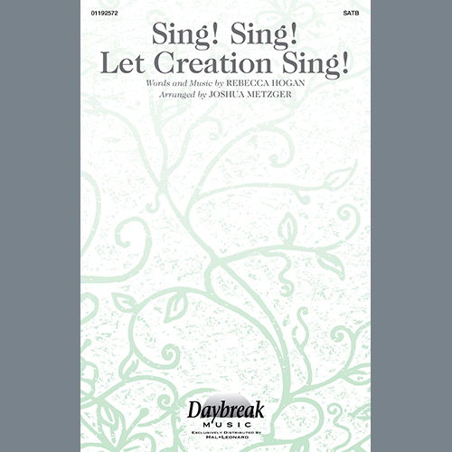 Easily Download Rebecca Hogan Printable PDF piano music notes, guitar tabs for SATB Choir. Transpose or transcribe this score in no time - Learn how to play song progression.