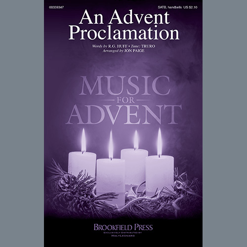 An Advent Proclamation (arr. Jon Paige) cover image