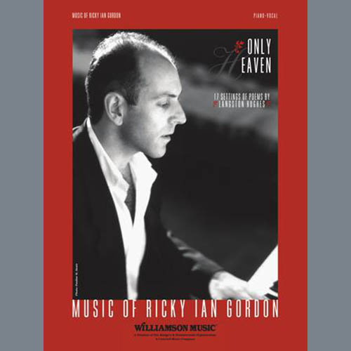 Easily Download Ricky Ian Gordon Printable PDF piano music notes, guitar tabs for Piano & Vocal. Transpose or transcribe this score in no time - Learn how to play song progression.