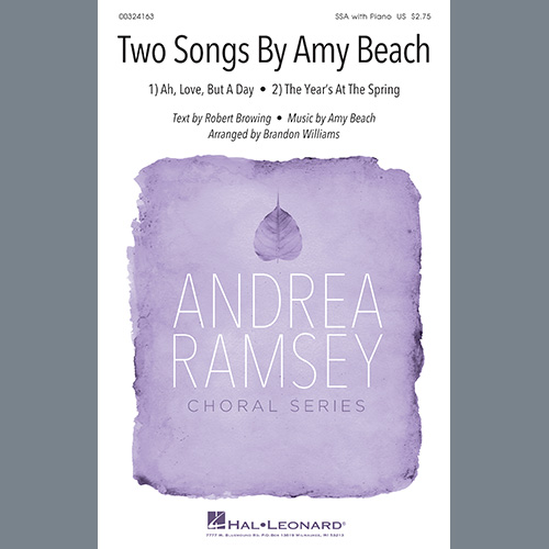 Easily Download Robert Browing and Amy Beach Printable PDF piano music notes, guitar tabs for SSA Choir. Transpose or transcribe this score in no time - Learn how to play song progression.
