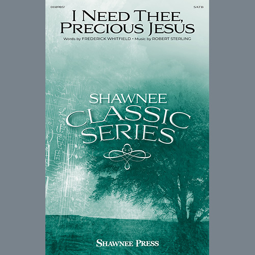 I Need Thee, Precious Jesus cover image