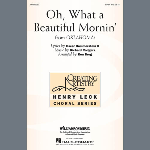 Oh, What A Beautiful Mornin' (from Oklahoma!) (arr. Ken Berg) cover image