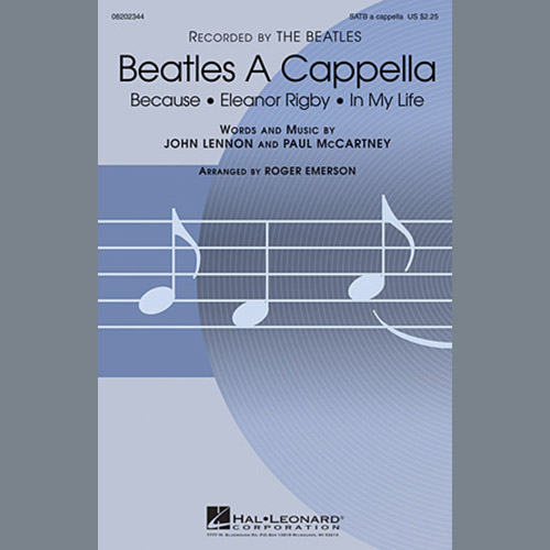 Beatles A Cappella (arr. Roger Emerson) cover image