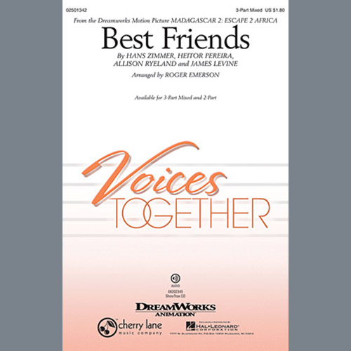 Easily Download Roger Emerson Printable PDF piano music notes, guitar tabs for 2-Part Choir. Transpose or transcribe this score in no time - Learn how to play song progression.