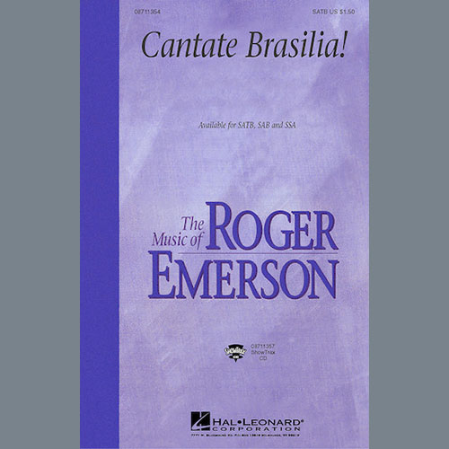 Easily Download Roger Emerson Printable PDF piano music notes, guitar tabs for SATB Choir. Transpose or transcribe this score in no time - Learn how to play song progression.