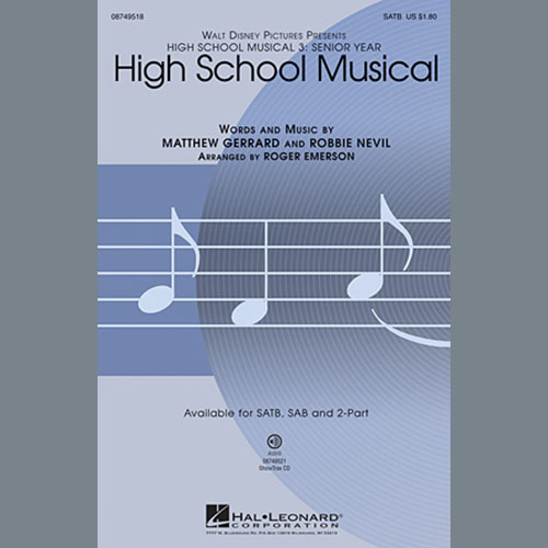 Easily Download High School Musical 3 Printable PDF piano music notes, guitar tabs for 2-Part Choir. Transpose or transcribe this score in no time - Learn how to play song progression.