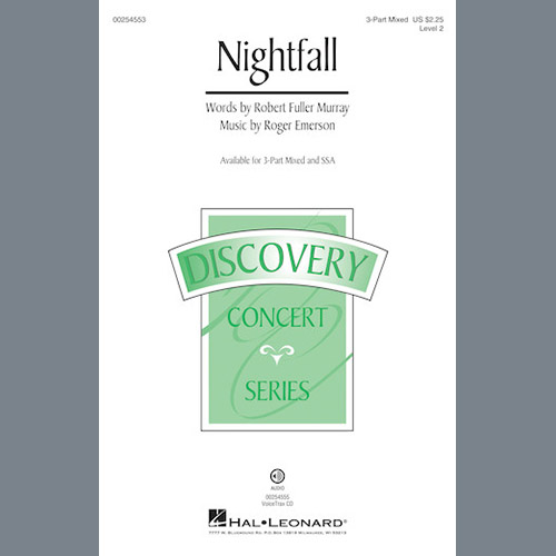 Easily Download Roger Emerson Printable PDF piano music notes, guitar tabs for 3-Part Mixed Choir. Transpose or transcribe this score in no time - Learn how to play song progression.