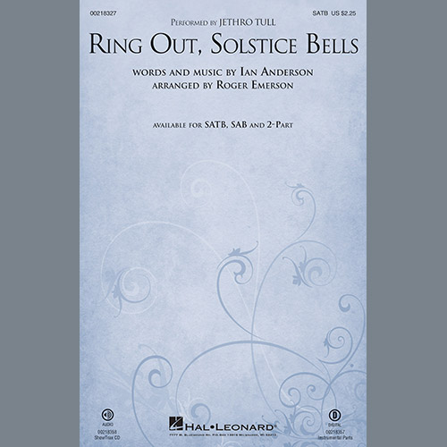 Easily Download Jethro Tull Printable PDF piano music notes, guitar tabs for SAB Choir. Transpose or transcribe this score in no time - Learn how to play song progression.