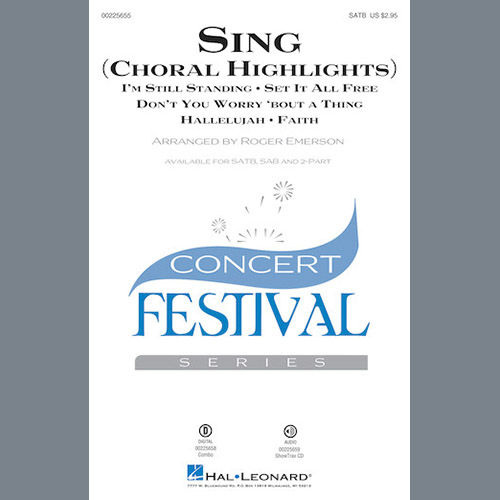 Easily Download Roger Emerson Printable PDF piano music notes, guitar tabs for SAB Choir. Transpose or transcribe this score in no time - Learn how to play song progression.