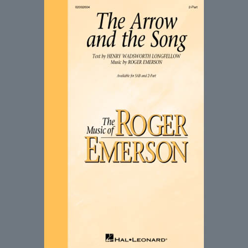 Easily Download Roger Emerson Printable PDF piano music notes, guitar tabs for 2-Part Choir. Transpose or transcribe this score in no time - Learn how to play song progression.