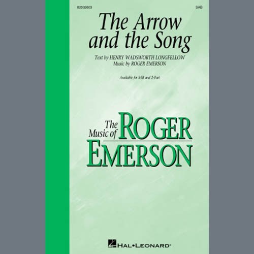Easily Download Roger Emerson Printable PDF piano music notes, guitar tabs for SAB Choir. Transpose or transcribe this score in no time - Learn how to play song progression.