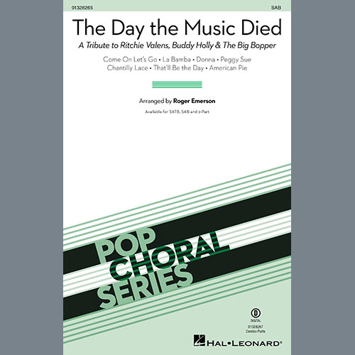 Easily Download Roger Emerson Printable PDF piano music notes, guitar tabs for SAB Choir. Transpose or transcribe this score in no time - Learn how to play song progression.