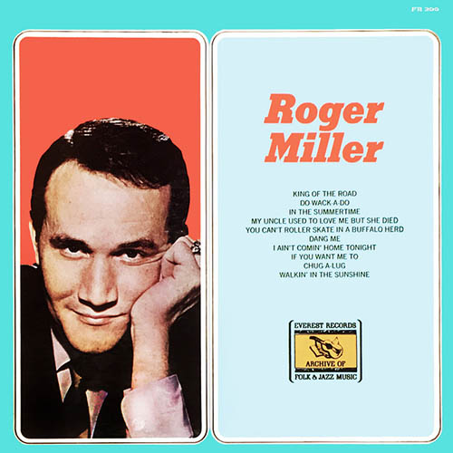 Easily Download Roger Miller Printable PDF piano music notes, guitar tabs for Lead Sheet / Fake Book. Transpose or transcribe this score in no time - Learn how to play song progression.