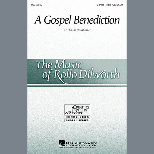 A Gospel Benediction (arr. Rollo Dilworth) cover image