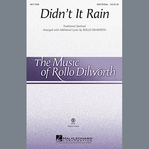 Easily Download Traditional Spiritual Printable PDF piano music notes, guitar tabs for SATB Choir. Transpose or transcribe this score in no time - Learn how to play song progression.